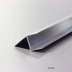 Profilo a deflettore in alluminio