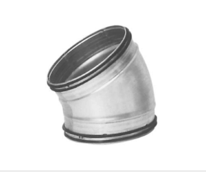 Curve stampate 30° con guarnizione