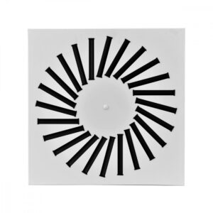 Diffusore a flusso elicoidale con getti regolabili