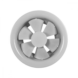 Diffusore circolare a geometria variabile tramite attuatore termostatico