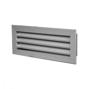 Griglie di ripresa ad alette fisse inclinate passo 25mm