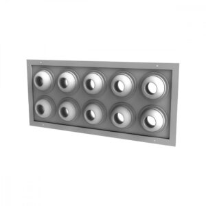 Diffusore a ugelli orientabili