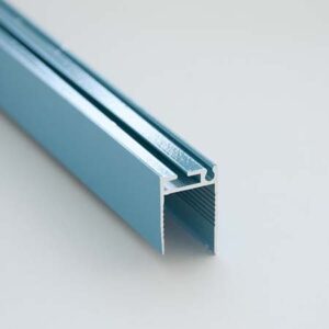 Flangia invisibile in alluminio antimicrobico