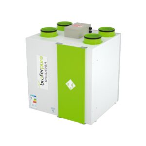 Unità di recupero domestica centralizzata 370 mc/h in EPS