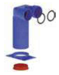 Raccordo valvola 2 attacchi