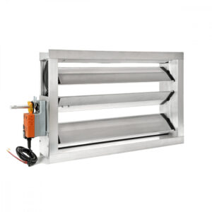 Serranda di regolazione in alluminio passo 100mm